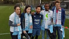 El detalle de Messi en Australia con los enfermos de cáncer