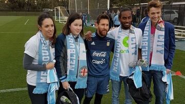 El detalle de Messi en Australia con los enfermos de cáncer