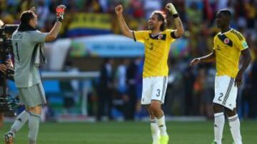 Yepes se destacó en el Mundial de Brasil 2014. El colombiano fue uno de los mejores defensores del torneo. De cinco partidos estuvo 4 liderando el equipo. 