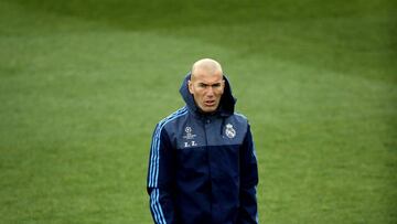 Real Madrid's Zinedine Zidane