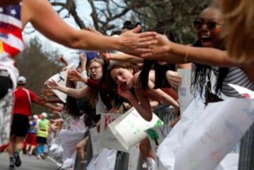 Maratón de besos en Boston