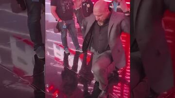 Ojo al increíble detalle de Triple H a Pentagón en su primera noche en Raw