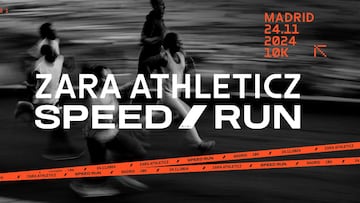 Cartel promocional de la Zara Athletic Speed Run.