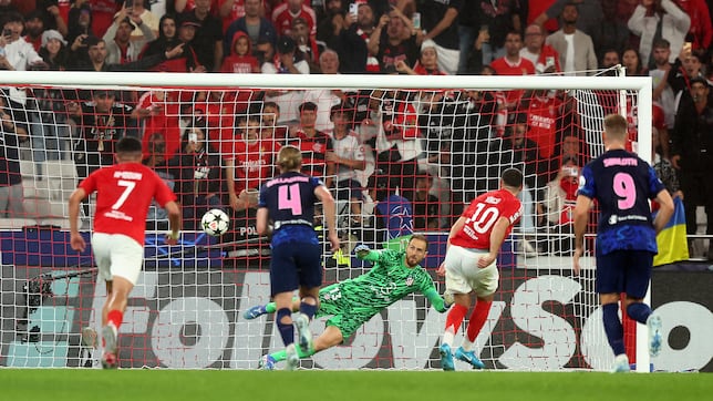 El Benfica despedaza al Atleti en Da Luz (otra vez)