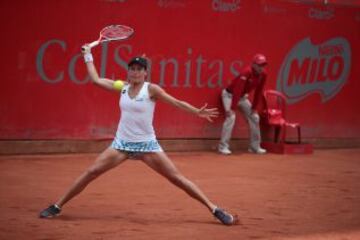 La tenista bogotana venció a la alemana (92) Tatjana María con parciales 6-4 y 6-4 y avanzó a cuartos.