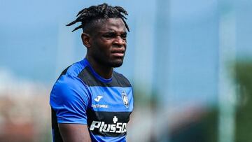 Duván Zapata, delantero del Atalanta, sería uno de los principales candidatos para llegar al Inter de Milán que estaría cerca de perder a Lukaku