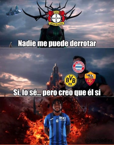 Lookman y Xabi Alonso, protagonistas de los memes de la final de la Europa League