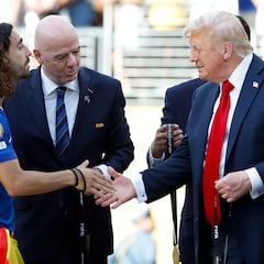 La anécdota de Cucurella con Trump durante el Mundial que se ha hecho viral: “Estaba cagado”