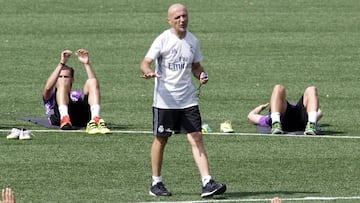 Antonio Pintus, preparador físico del Madrid.
