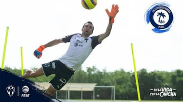 La intrigante imagen de Marcelo Barovero en pretemporada de Rayados