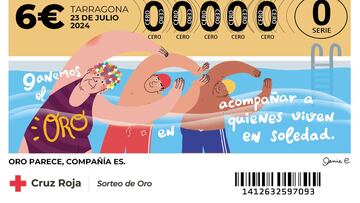 cupon sorteo de oro cruz roja 2024