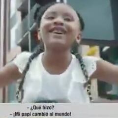 George Floyd's daughter: "Daddy changed the world"