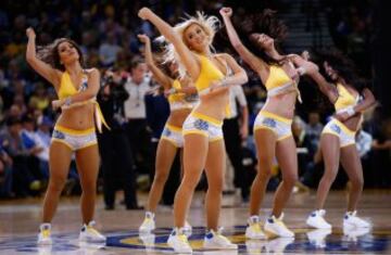 Cheerleaders de los Warriors.