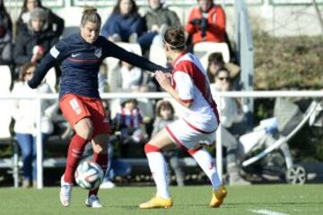 Las mejores imágenes del derbi Rayo-Atlético Féminas