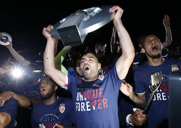 'El Tigre' tiene un título con el Mónaco, la Ligue 1 del año pasado.

