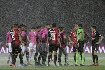 Gran ambiente en la final de la Copa Sudamericana. 