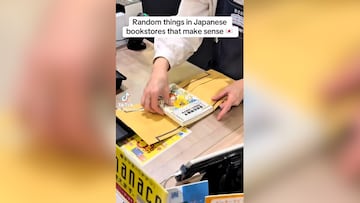 La extra?a forma en la que en Jap¨®n envuelven los libros: la raz¨®n te alucinar¨¢