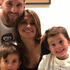 La celebración familiar de Messi en la previa del Clásico