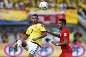 Colombia vs Chile en Barranquilla.