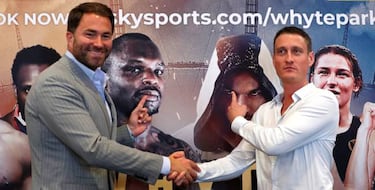 Whyte y Parker, más tensión antes de cruzarse en Londres