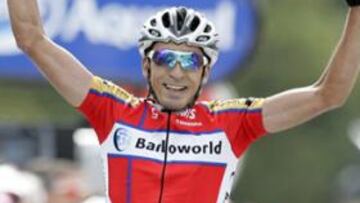 <b>ETAPA REINA.</b> El colombiano Juan Mauricio Soler se hizo con la victoria en la etapa reina de esta ronda gala.