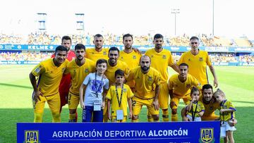 Alcorcón, una plantilla de jóvenes fichajes y cedidos