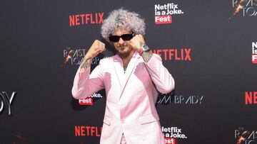 INGLEWOOD, CALIFORNIA - MAY 05: Sean O'Malley attends Netflix Is A Joke Fest's "The Greatest Roast Of All Time: Tom Brady" at The Kia Forum on May 05, 2024 in Inglewood, California.   Monica Schipper/Getty Images/AFP (Photo by Monica Schipper / GETTY IMAGES NORTH AMERICA / Getty Images via AFP)