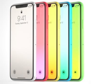 Así luciría un iPhone XC, más pequeño y más barato