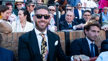 El jugador Sevilla FC, Sergio Ramos, a 11 de abril de 2024, en Sevilla, Andalucía (España). En la quinta corrida de abono en la Plaza de la Real Maestranza, los toreros Morante de la Puebla, José María Manzanares y Pablo Aguado son los protagonistas.
11 ABRIL 2024
Joaquin Corchero / Europa Press
11/04/2024