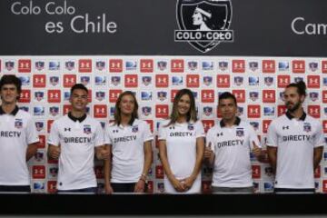 Vanesa Borghi se robó las miradas en presentación de la camiseta de Colo Colo