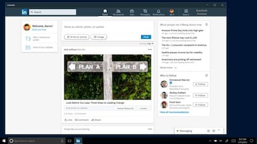 Cómo recibir las notificaciones de LinkedIn en Windows 10 sin abrir el navegador