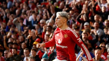 Garnacho mueve los hilos en el ataque del United