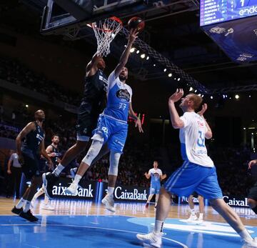 Kostas Vasileiadis, durante la Supercopa Endesa.