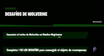 Desafío filtrado de Wolverine de la Semana 3