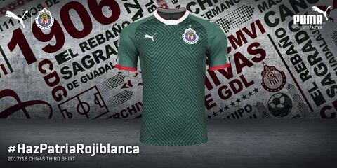 Chivas presenta nueva playera verde para el Apertura 2017 - AS México