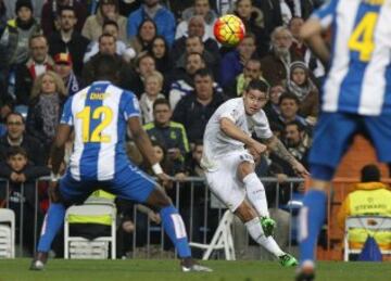 James fue titular en la victoria del Real Madrid ante Espanyol. Aprovechó otra oportunidad que le dio Zidane.
