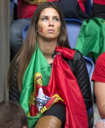 The beautiful game spills into the stands of the Euro 2016 venues