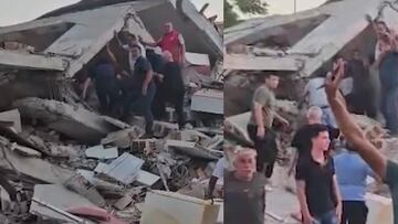 Comienzan a salir las terroríficas imágenes del terremoto en Turquía