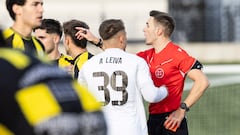 Álvaro Leiva, expulsado con el Castilla y héroe en el C, 22 horas después: la norma que lo permite