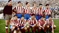 Rafael Souto fue el primer uruguayo en las filas del Atlético. El delantero estuvo dos temporadas en el equipo rojiblanco (1954-55 y 1955-56) y su presencia fue testimonial. En la primera jugó cuatro partidos ligueros y marcó un gol. En la segunda únicamente disputó un encuentro. 