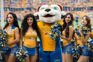 Las mejores postales del Tigres vs Cruz Azul desde el Volcán