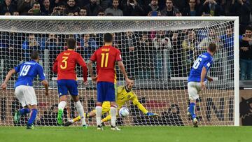 As赤 empat車 De Rossi.