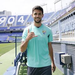 Nelson Monte: “Nunca me he arrepentido de haber venido al Málaga”