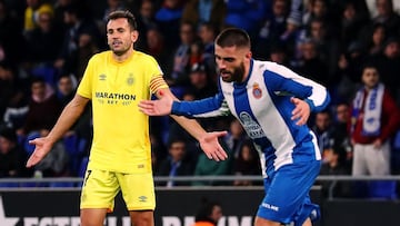 25/11/18 PARTIDO PRIMERA DIVISION
  Espanyol -  Girona 
 Cristhian Stuani (7) Girona FC
 David Lopez (15) RCD Espanyol