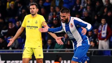 25/11/18 PARTIDO PRIMERA DIVISION
Espanyol - Girona
Cristhian Stuani (7) Girona FC
David Lopez (15) RCD Espanyol