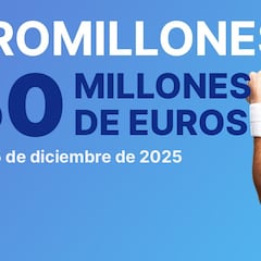 Euromillones: comprobar los resultados del sorteo de hoy, viernes 5 de diciembre, con bote especial