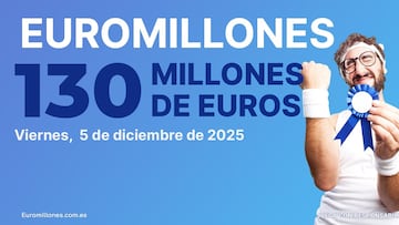 Euromillones: comprobar los resultados del sorteo de hoy, viernes 5 de diciembre, con bote especial