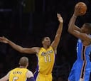 Durant destroza una noche con aire de épica de los Lakers