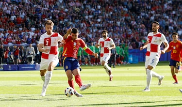 ¡Morata adelantó a España! 1-0