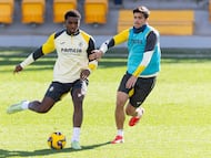 Logan Costa y Gerard Moreno.